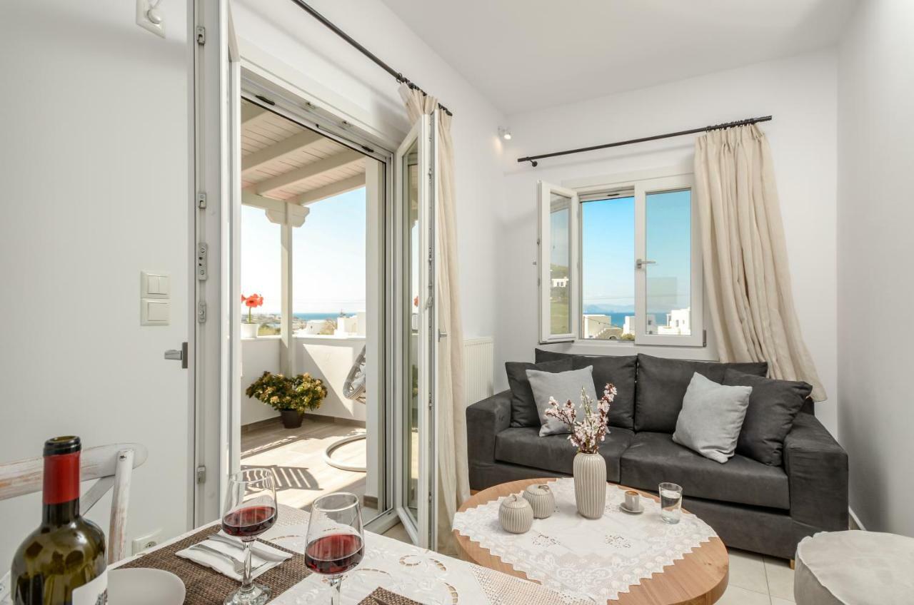 Orkos Naxian Wave Apartman Mikrí Vígla Kültér fotó
